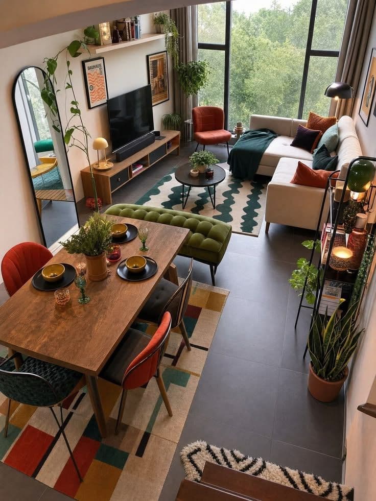 Chambre salon staffé à akassato